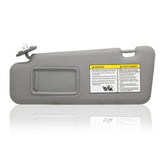 NHILES driver-side visor front view showing fit and factory look