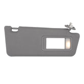 NHILES passenger-side visor front view shows gray finish and factory-fit look
