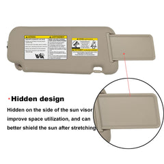 NHILES visor wired lamp connection detail restoring courtesy light function