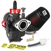 nibbi front view of carburetor showing finish and fit benefit