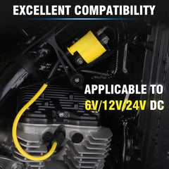 nibbi ignition coil side profile highlighting body shape and mounting bracket for secure fit