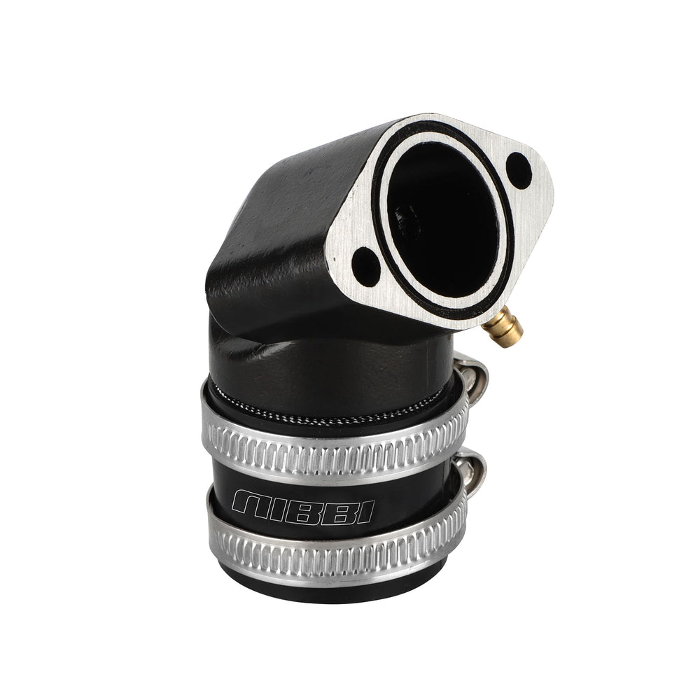 nibbi front view intake manifold boot showing profile and fit benefits