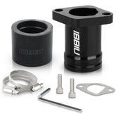 nibbi intake manifold front view showing CNC finish and fit benefits