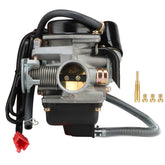 nibbi PD26J front view showing carburetor body and mounting benefits