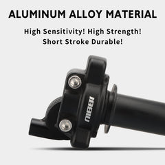 nibbi throttle cable and end fitting showing compatibility and secure fit