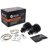 NICHE boot kit packaging showing brand and fitment for Polaris, clear compatibility benefit