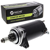 NICHE starter front view showing robust housing and easy fitment benefit