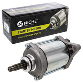 NICHE starter front view showing housing and mounting for easy replacement