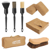 NIKCOSMK front packaging showing full 10-piece kit and contents benefits