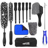 NIKCOSMK front packaging showing full 12-piece wheel kit and benefits