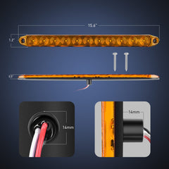 Nilight close-up of 11 SMD LEDs highlighting bright visibility