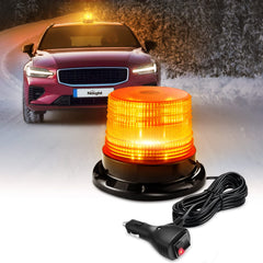 Nilight front view showing 40 LEDs and bright amber warning benefit