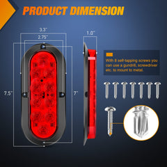 Nilight close-up of 3030 LED chip array highlighting strong illumination