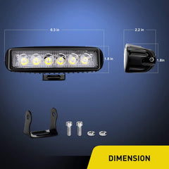 Nilight close-up of PMMA lens highlighting clear optics and light transmittance