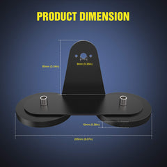 Nilight magnet array and sucker base demonstrating secure hold