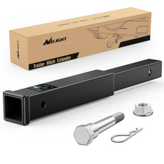 Nilight extender front view showing 2-inch receiver fit and durability benefit
