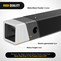 Nilight extender mounted on vehicle providing extra clearance and protection
