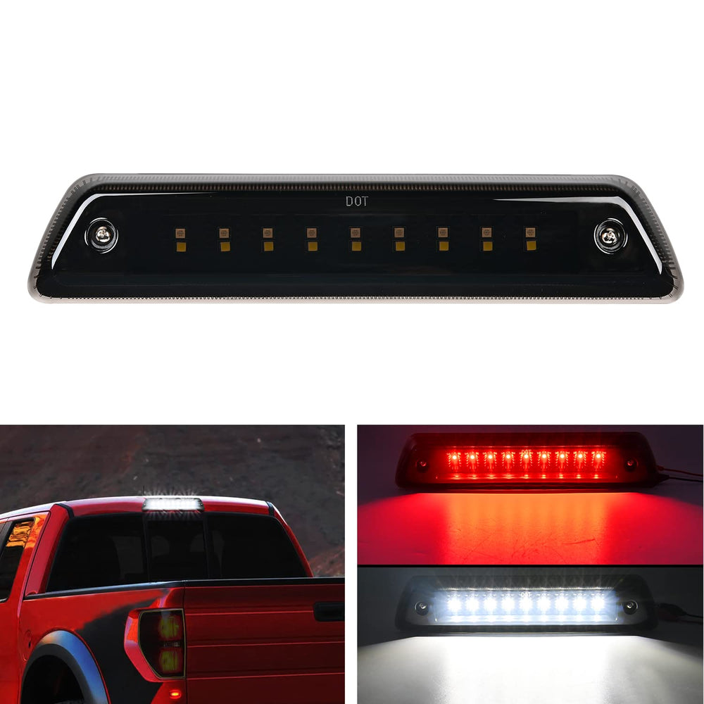 Nilight third brake light front view showing smoked lens and clean fit
