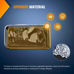 Rear view of Nilight fog light housing showing sealed design and weather resistance benefit