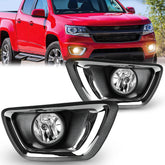 Nilight front assembly on Chevy Colorado showing direct-fit appearance and improved visibility