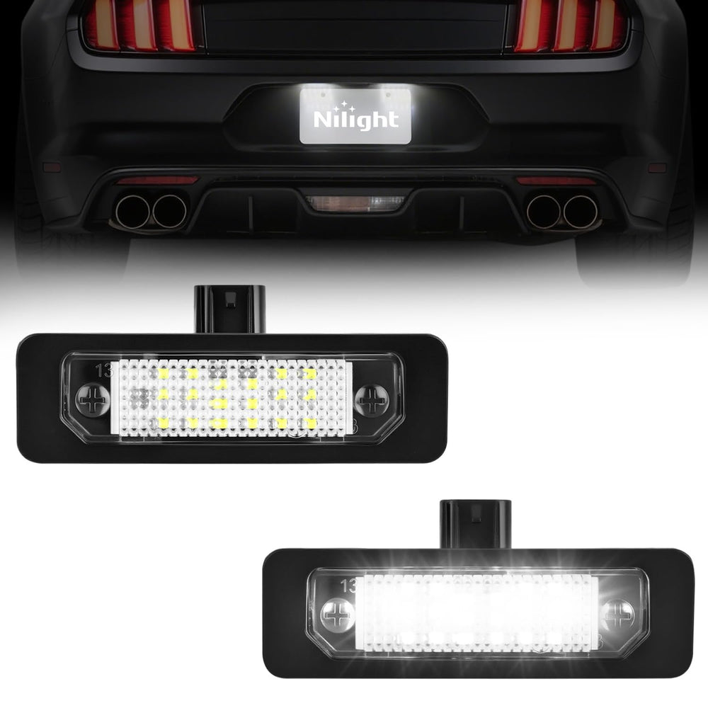 Nilight front assembly showing lens and mounting, improves visibility