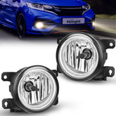 Nilight front assembly pair showing exact fit and OEM-style mounting benefit