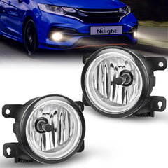 Nilight front assembly pair showing exact fit and OEM-style mounting benefit