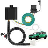 Nilight front connector mounted under hitch showing durable mount and easy access