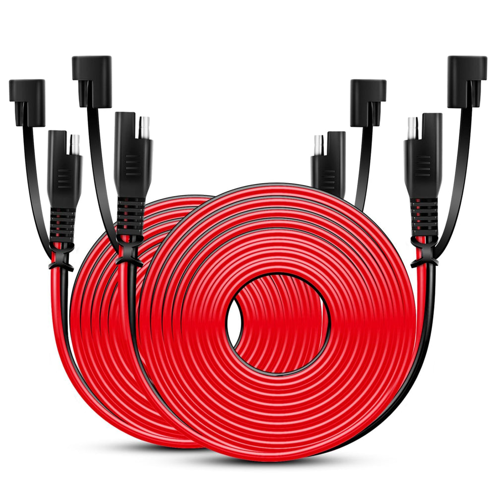 Nilight front SAE connector showing secure plug and quick disconnect benefit