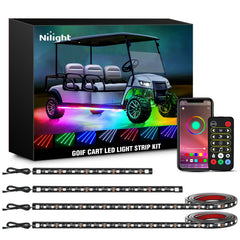Nilight front packaging showing kit contents and quick install benefits
