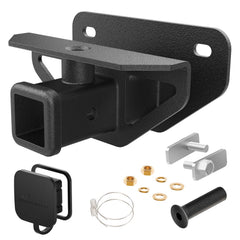 Nilight front view of complete hitch showing fit and strength