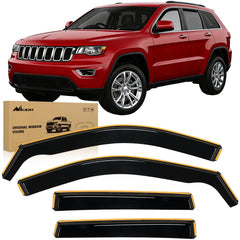 Nilight front view on Jeep Grand Cherokee showing streamlined fit and enhanced ventilation