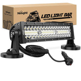 Nilight front view light bar showing compact profile and bright output