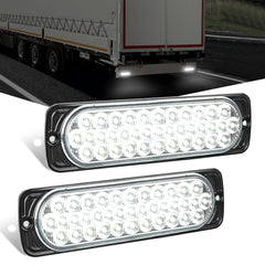 Nilight front view of the 7.5 inch dual-mode light showing clear lens and LEDs, improved visibility