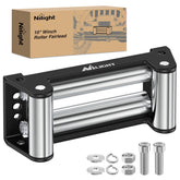 Nilight front view roller fairlead showing robust construction and easy alignment