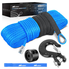 Nilight front view of rope and packaging showing ready-to-install benefits