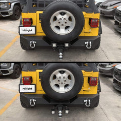 Nilight hitch bracket sliding into 2-inch receiver for quick install
