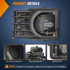 Nilight housing seal detail showing dust and moisture protection for durability