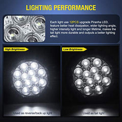 Nilight installed on trailer providing clear reverse illumination for safer backing