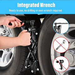Nilight integrated wrench close-up enabling fast tool-free tightening benefit