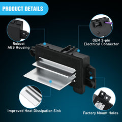 Nilight mounting holes detail illustrating secure attachment points