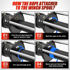 Nilight nylon sliding sleeve protecting rope from rocks and abrasion