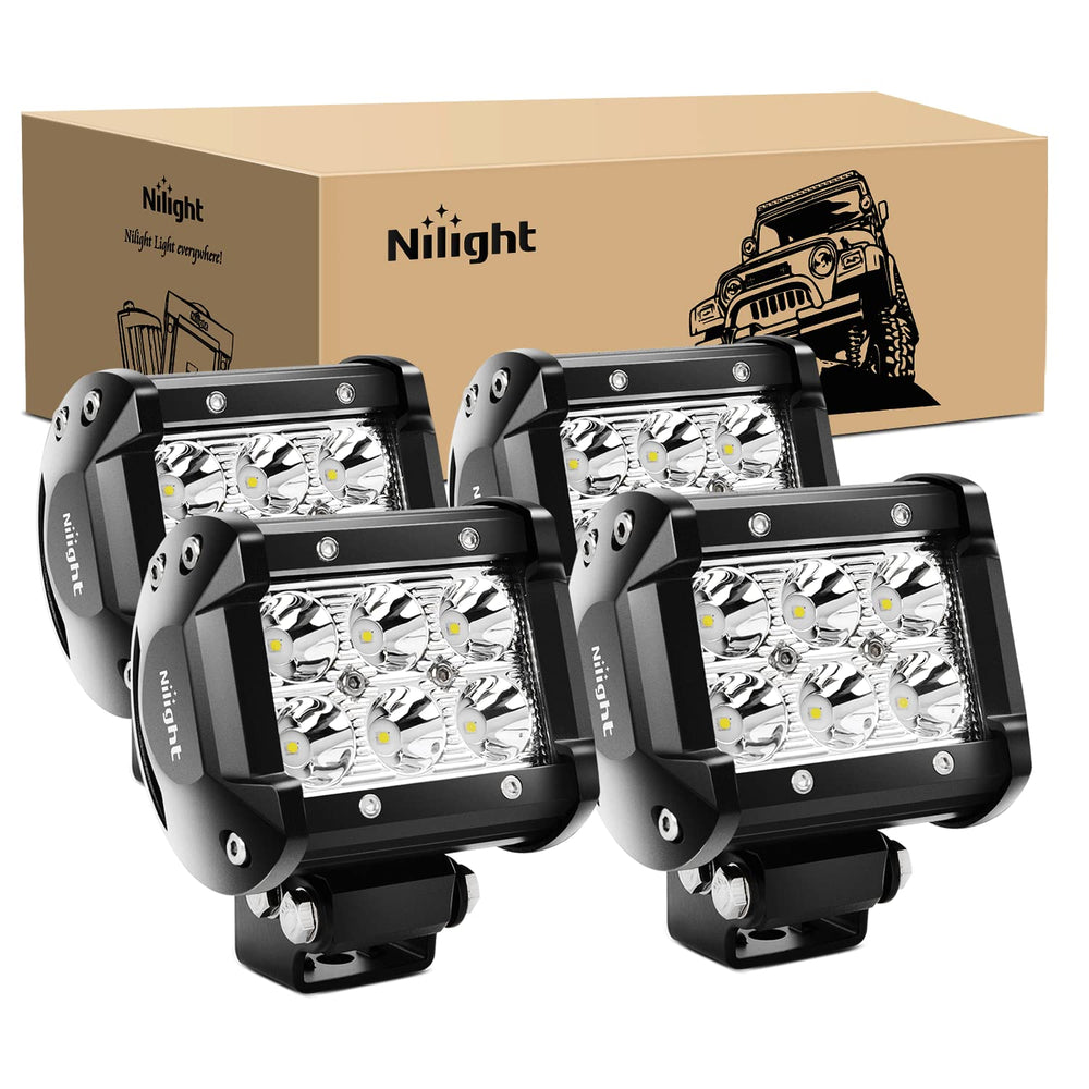 Nilight pod front view showing LEDs and housing for strong long-distance lighting