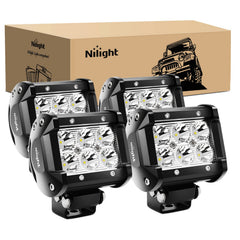 Nilight pod front view showing LEDs and housing for strong long-distance lighting