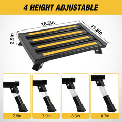 Nilight folded flat step for compact storage and easy transport