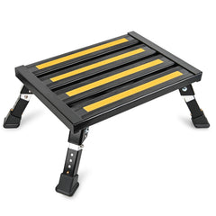 Nilight front view of step showing stable wide platform and secure stance
