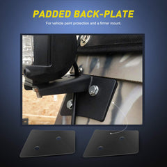 Nilight side profile with attached LED pod demonstrating secure mount