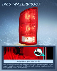 Nilight taillight mounted on Dodge Ram rear demonstrating exact fit and seamless look