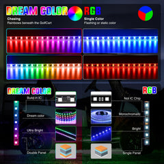 Nilight wheel-well strip close-up showing LED design for vibrant color