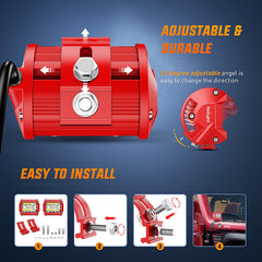 Nilight wiring harness kit laid out for easy plug-and-play installation and safety